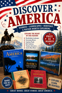Discover America book store sale